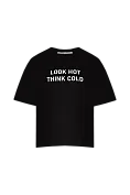 Жіноча футболка Stimma Релія, колір - чорний