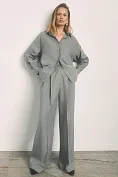 Женский костюм Stimma Ленард, цвет - серо-оливковый