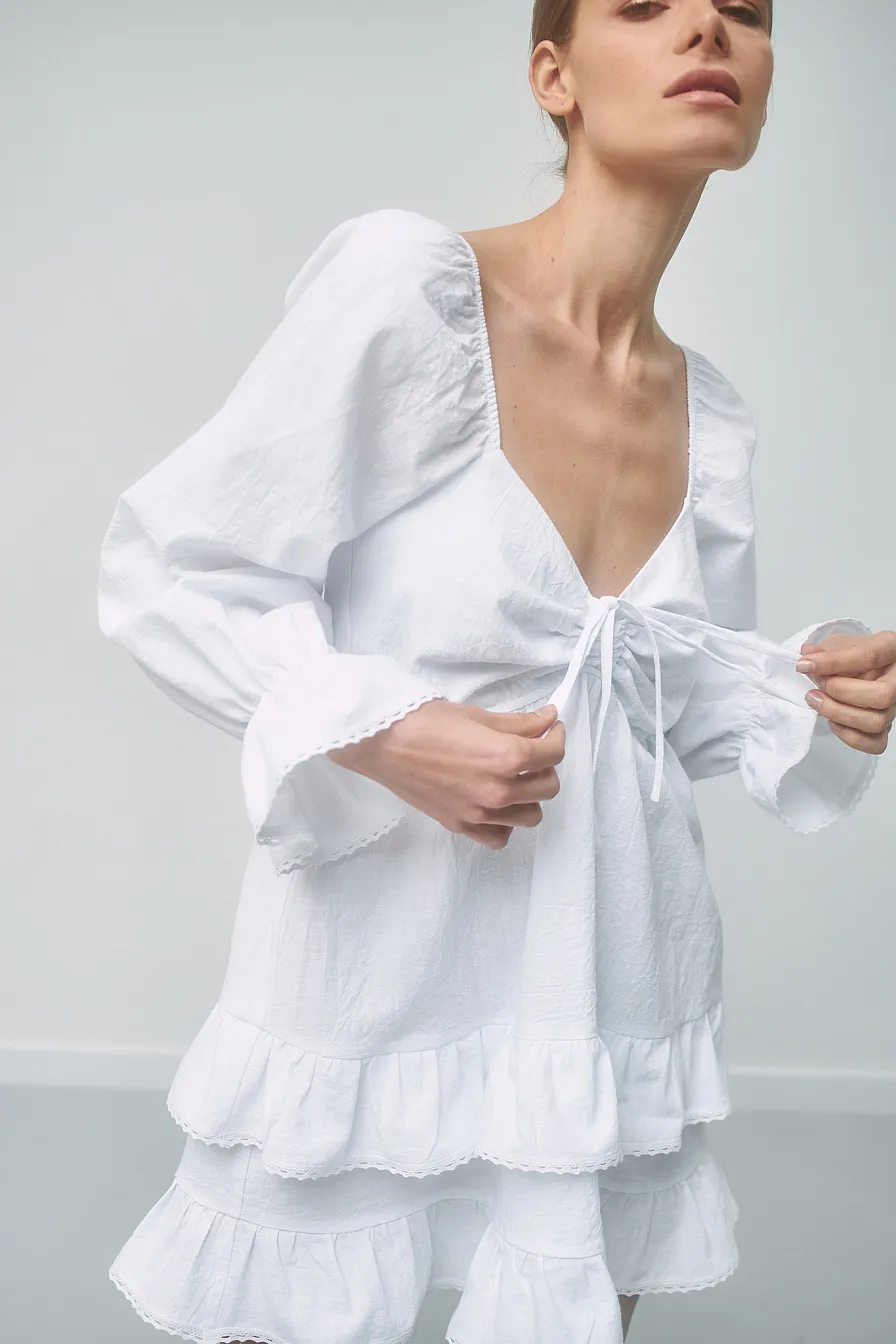 Женское платье Stimma Росалия 3, цвет - Белый