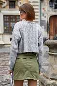 Жіночий светр Stimma Косана, колір - сірий