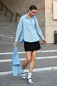 Женская рубашка Stimma Арлен, цвет - голубой