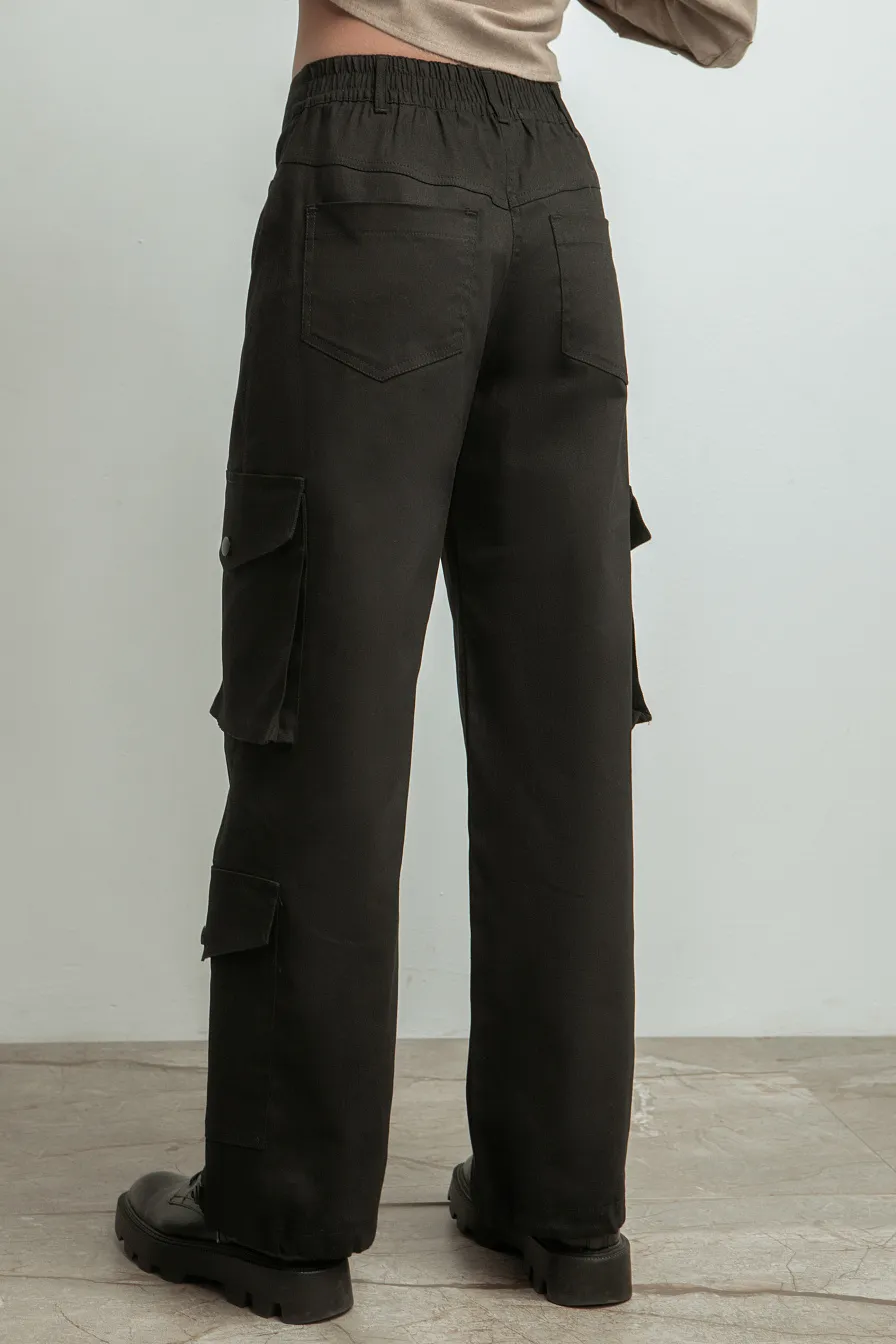 Женские брюки-карго Stimma Липари, цвет - черный