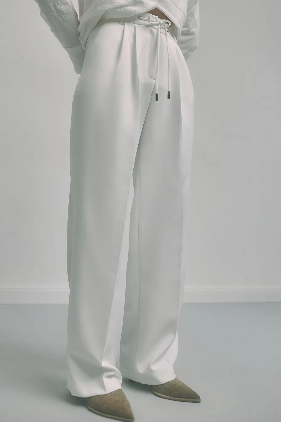 Женские брюки Stimma Барельд, цвет - молочный