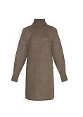 Женское вязаное платье Stimma Шавре, цвет - темно бежевый