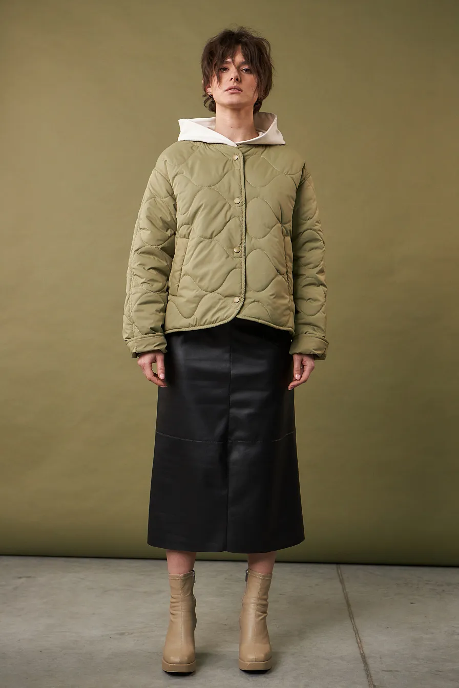 Жіноча куртка Stimma Сонья, колір - оливка