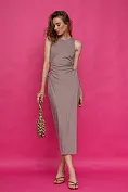 Женское платье Stimma Кария, цвет - серо-оливковый