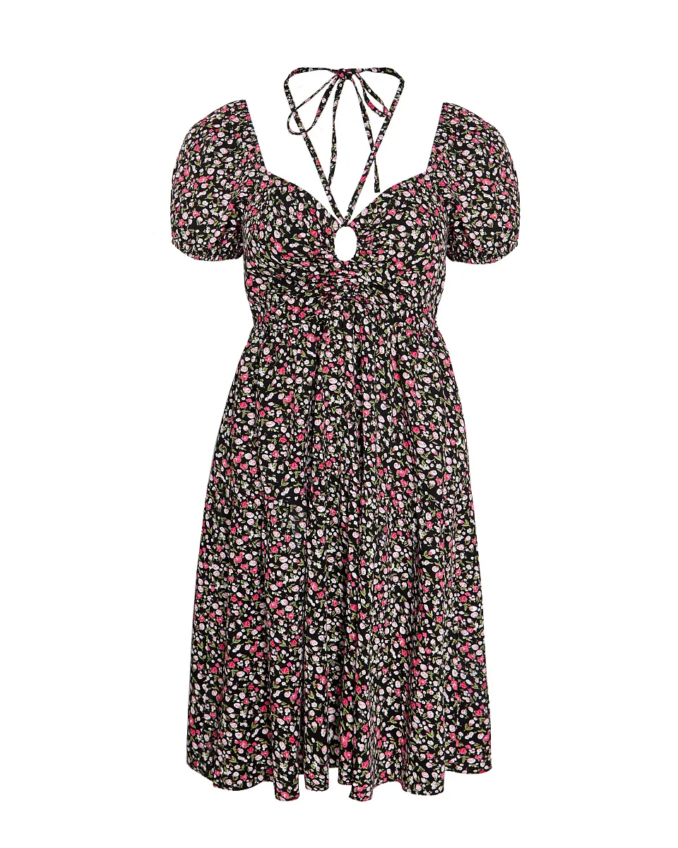 Женское платье Stimma Джонса, цвет - Черный цветок