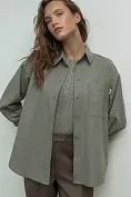 Жіноча сорочка Stimma Дітмар, колір - сірий