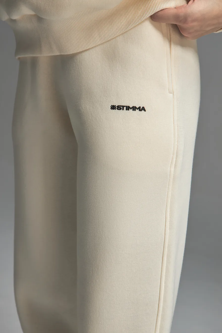 Жіночий спортивний костюм Stimma Камрі, колір - ваніль