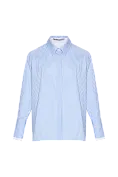 Жіноча сорочка Stimma Ларель, колір - блакитна широка смужка
