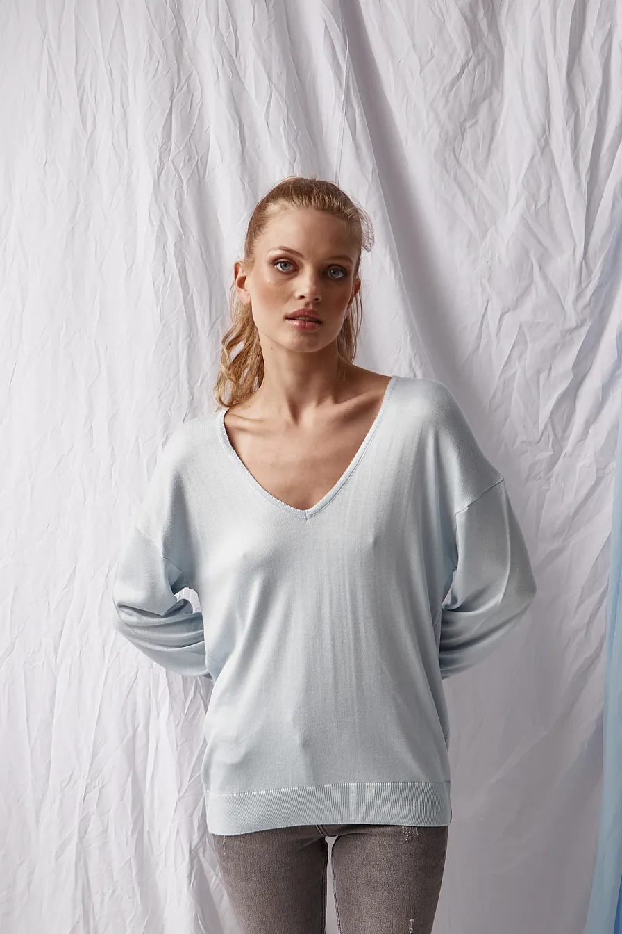 Жіночий светр Stimma Алара, колір - небесний