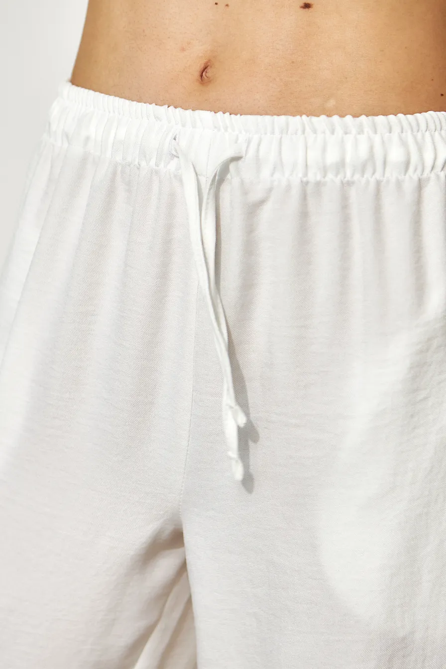 Жіночі штани Stimma Теріс, колір - молочний