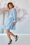 Жіноча сукня Stimma Канна, колір - Блакитний горох