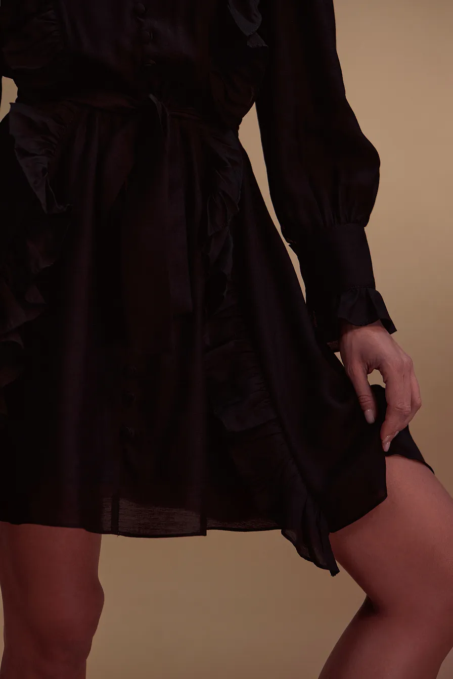 Женское платье Stimma Дениса, цвет - черный
