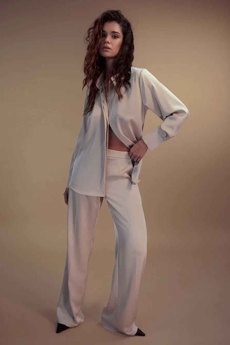 Жіночий костюм Stimma Клодіс, колір - Бежевий крем