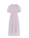 Жіноча сукня Stimma Кларенс, колір - Молочний/бузкова квітка