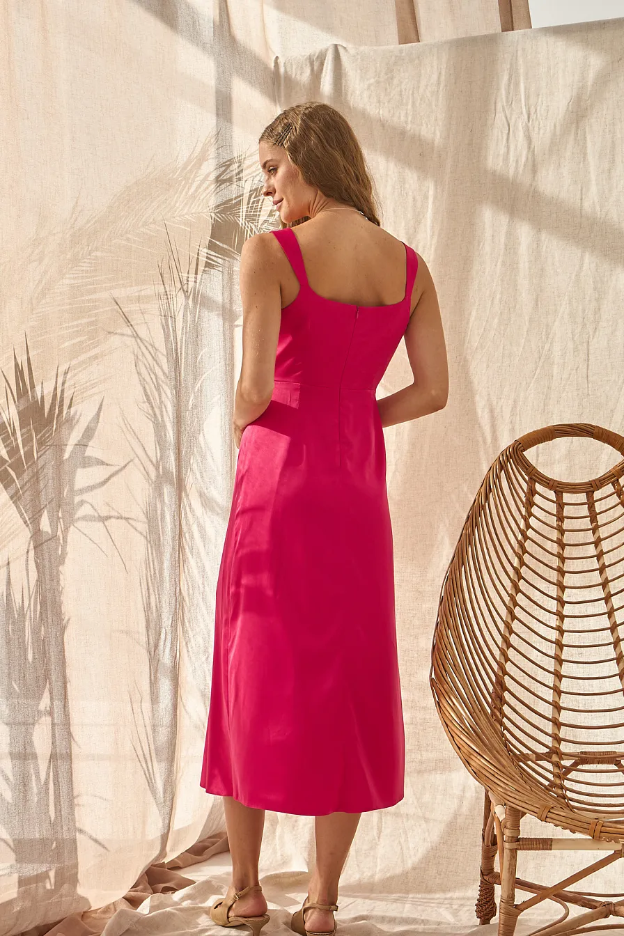 Жіноча сукня Stimma Годжія, колір - фуксія