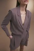 Жіночий костюм Stimma Ефес, колір - горіховий