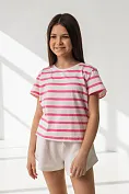Дитяча футболка Stimma Альбіція, колір - молочний