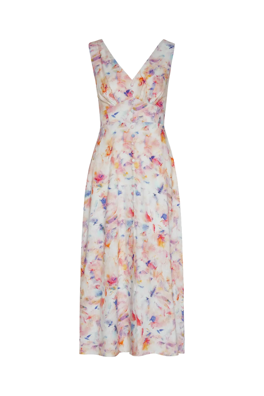Жіноча сукня Stimma Еліда, колір - Ванільно-кораловий