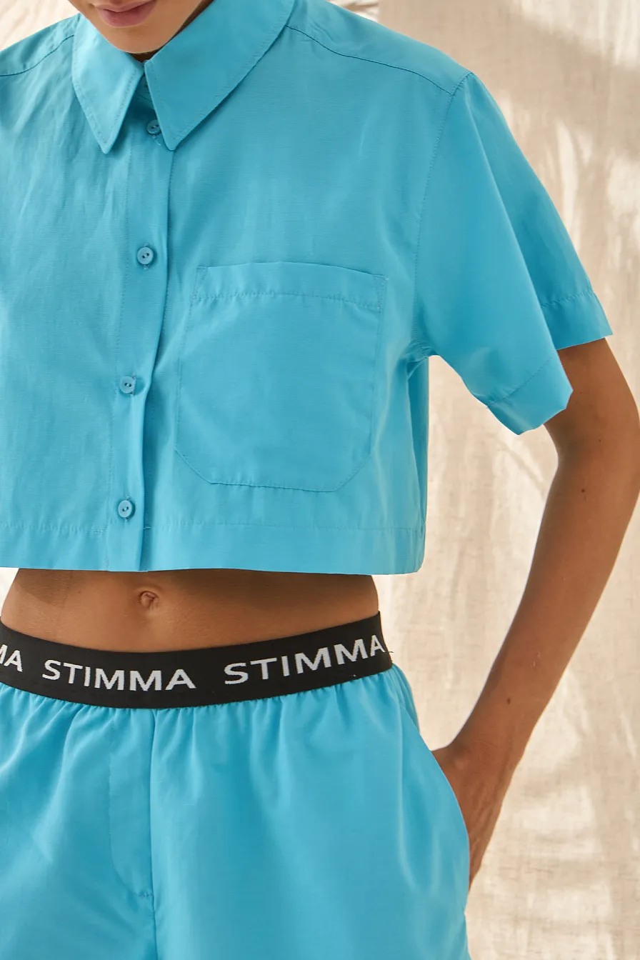 Женский костюм Stimma Мерион, цвет - голубая бирюза