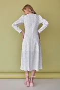 Женское платье Stimma Гарбия, цвет - Белый горох