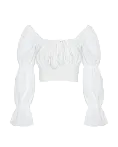 Жіноча блуза Stimma Бібері, колір - молочний