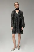 Женское платье Stimma Кайла, цвет - Черный/белый горох