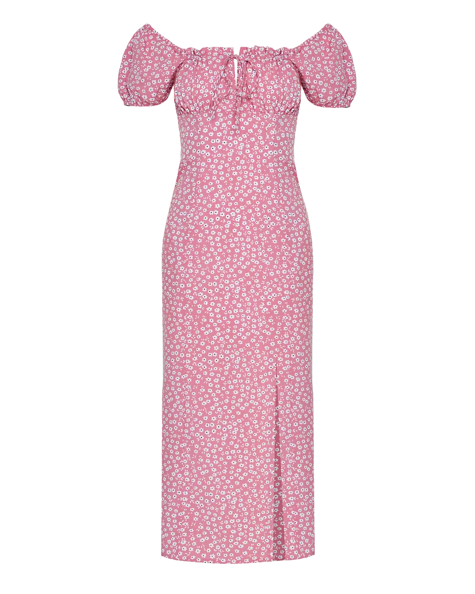Женское платье Stimma Дейзин 2, цвет - Пудровый цветок