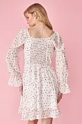 Женское платье Stimma Латесия, цвет - Молочно-коралловая кв