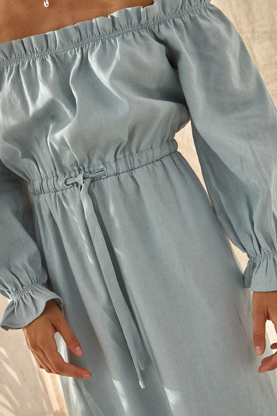 Женское платье Stimma Артедия, цвет - светло серый