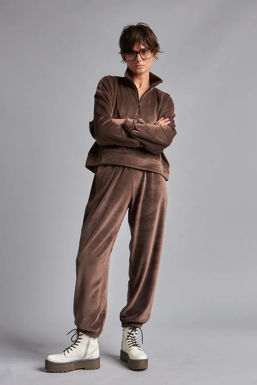 Жіночий костюм Stimma Сава, колір - горіховий