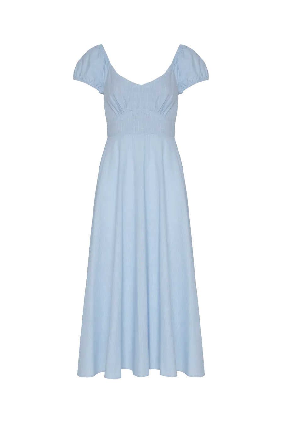 Женское платье Stimma Кателейн, цвет - голубой
