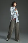 Женские джинсы WIDE LEG Stimma Ниолис, цвет - серо-коричневый