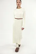 Женское вязаное платье Stimma Ноудл, цвет - светло-молочный