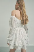 Жіноча сукня Stimma Юліса, колір - Ванільно-пудровий узор