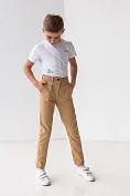 Дитячі штани Stimma Вілдан, колір - бежевий