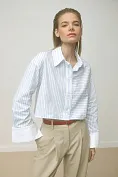 Жіноча сорочка Stimma Алет, колір - Біла смужка
