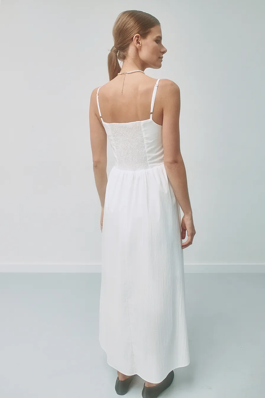 Женское платье Stimma Клейсия, цвет - молочный