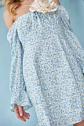 Жіноча сукня Stimma Фарзанія , колір - Біло-блакитна