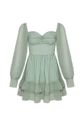 Женское платье Stimma Юлиса, цвет - Светлая фисташка