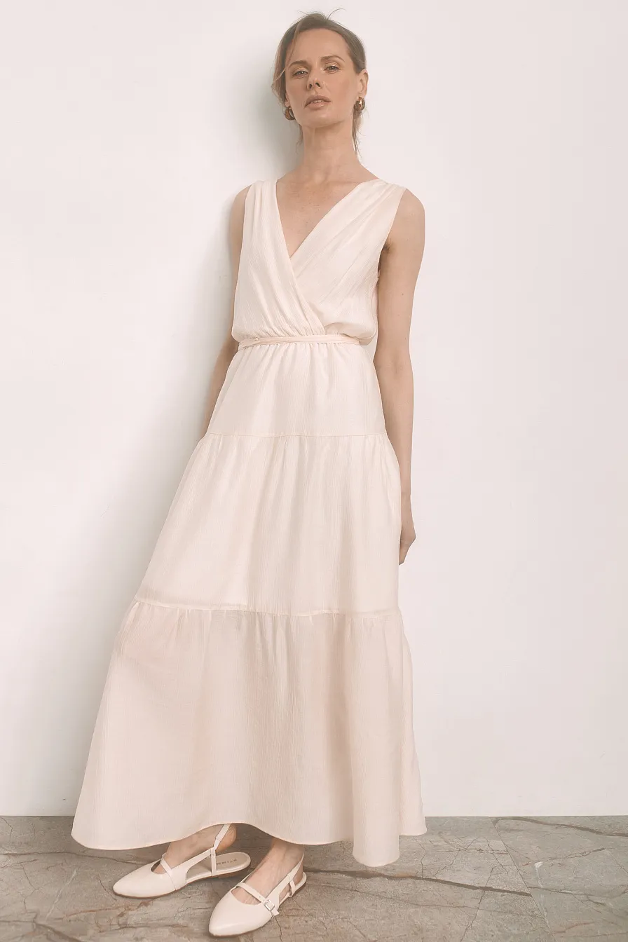 Женское платье Stimma Фиеста, цвет - кремовый
