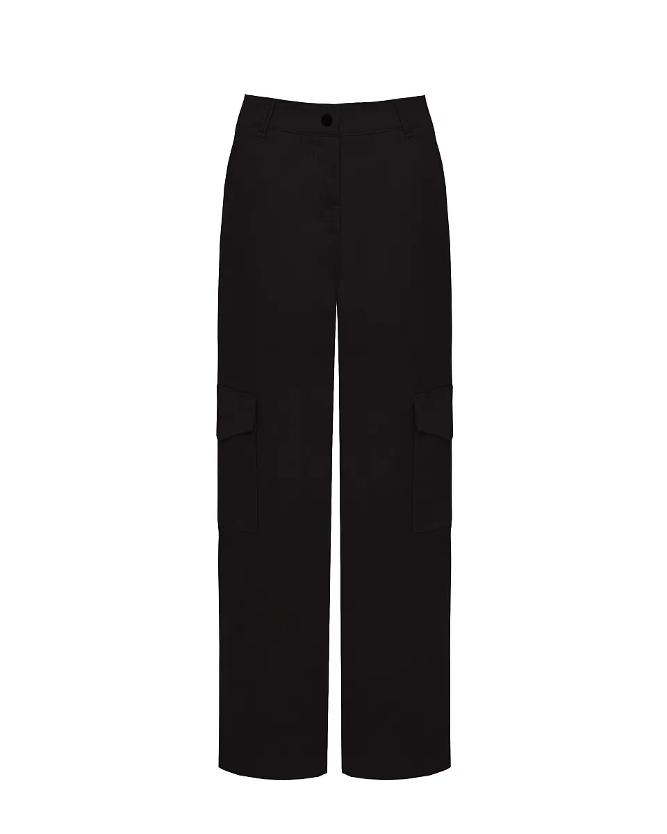 Жіночі штани-карго Stimma Форіт , колір - чорний