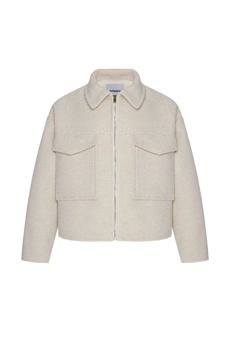 Женская куртка-жакет Stimma Вендер, цвет - кремовый