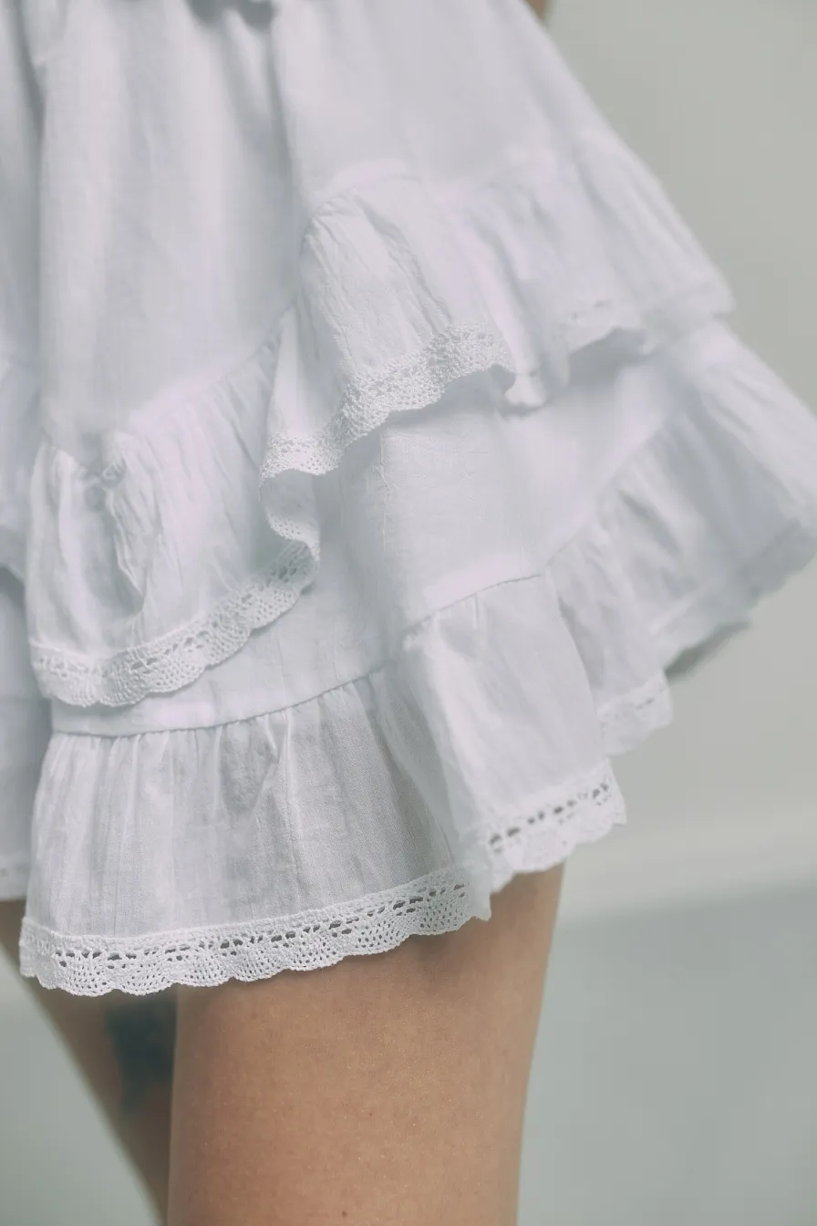 Женская юбка Stimma Юннис, цвет - Белый