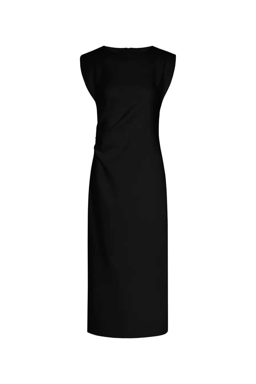 Женское платье Stimma Анабель, цвет - черный