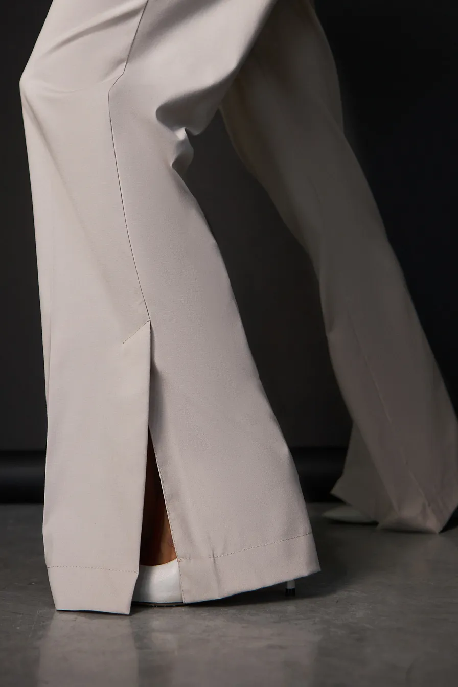 Жіночі штани Stimma Карган, колір - бежевий