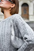 Женский свитер Stimma Косана, цвет - серый
