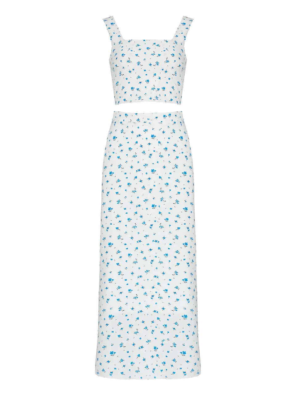 Женский комплект Stimma Озирея, цвет - Белый/синий цветок