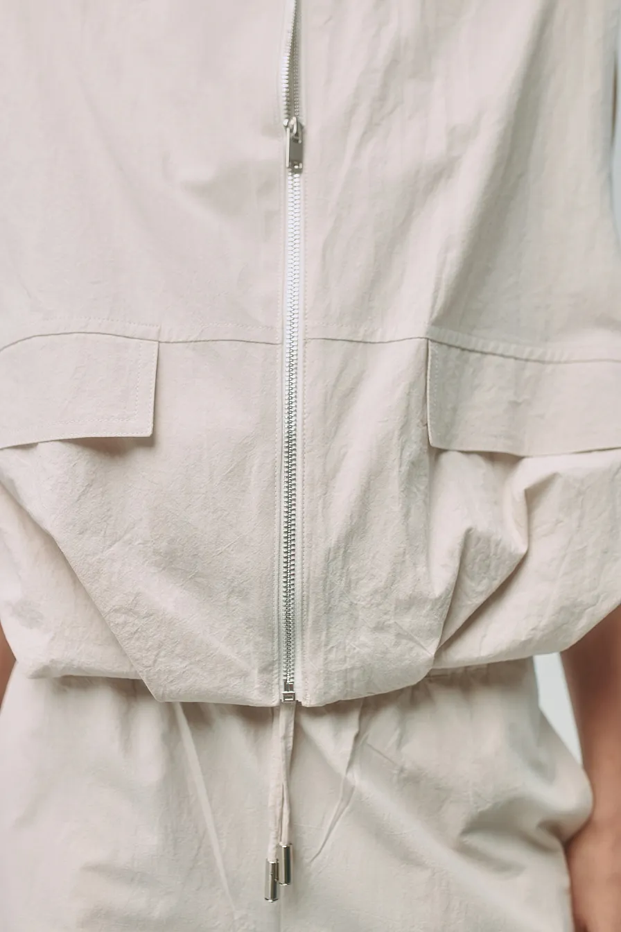 Жіночий жилет Stimma Найлі, колір - глясе